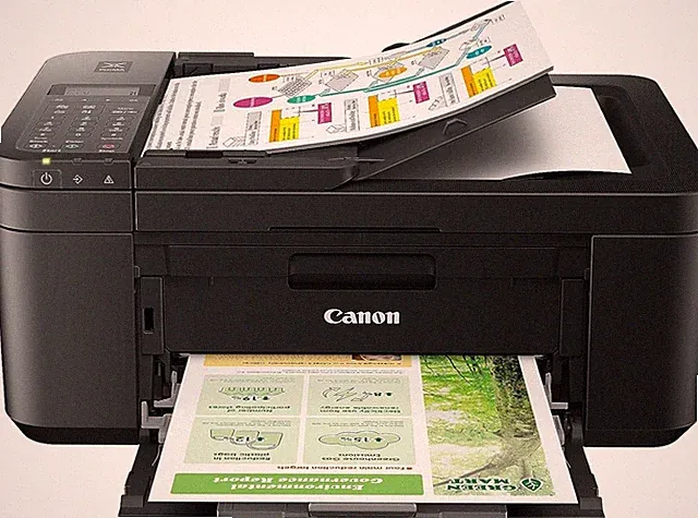 2025 Canon Pixma Wireless All In One Printer/Fax/Copy/Scan - Set Ink Included
