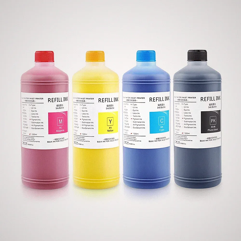 5*1000ML Pigment Ink For T3070 T3000 T5000 T7000 T3070 T5070 T7070 T3080 T5080