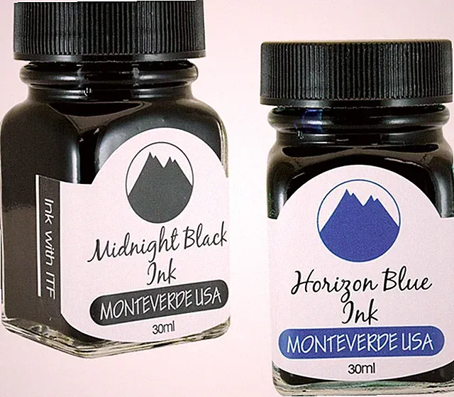 60Ml Core Fountain Pen Ink Bottle (30Ml Midnight Black Ink Bottle G309MB, 30Ml H