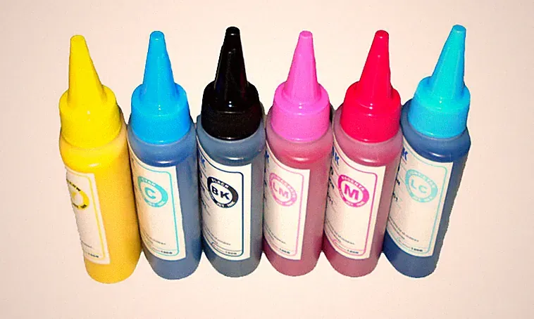6x100ML Dye ink