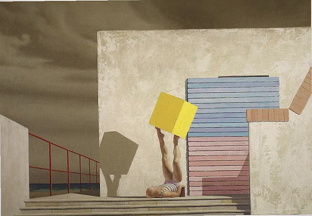 Jeffrey Smart : Morning Practice : Archival Quality Fine Art Print