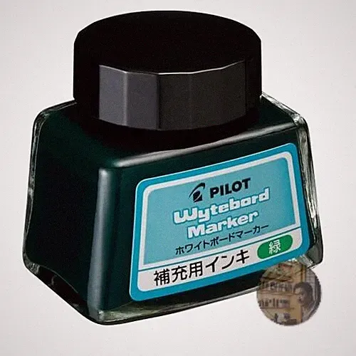 PILOT WBMA40RFG Green Ink Refill 30ml for Oil-Based Board Marker New