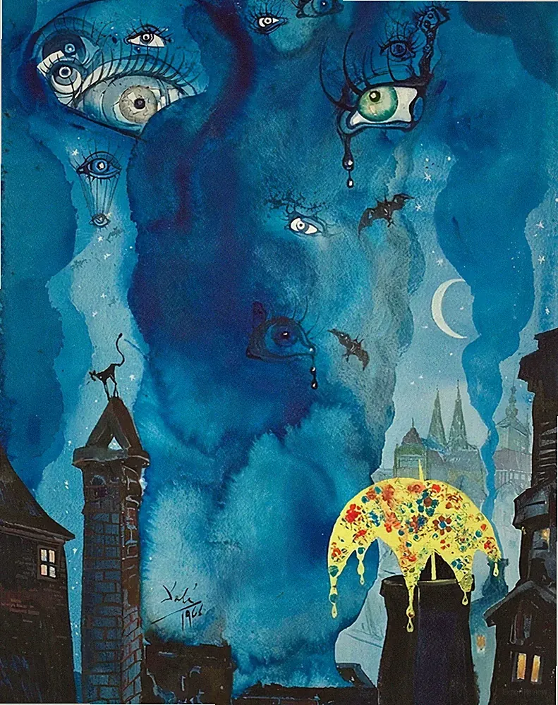 The Sandman : Salvador Dali : Archival Quality Art Print