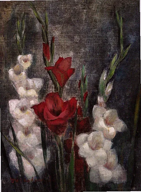 Vu Cao Dam : Gladiolus : Archival Quality Art Print