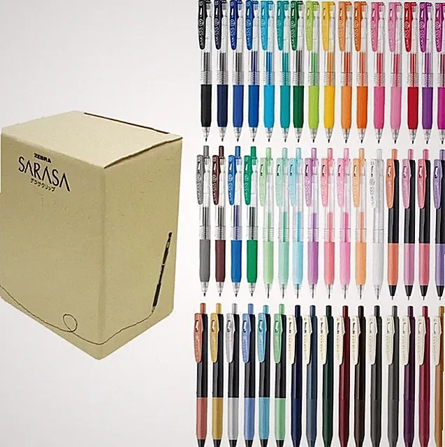 Zebra Sarasa Clip Gel Pen 0.5mm 48 Color Set Special Package JJ15-48C-AZ